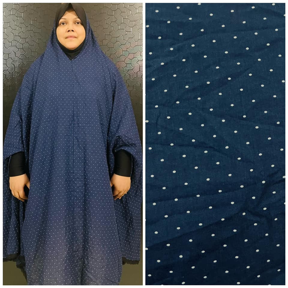 Long Cotton Salat Khimar