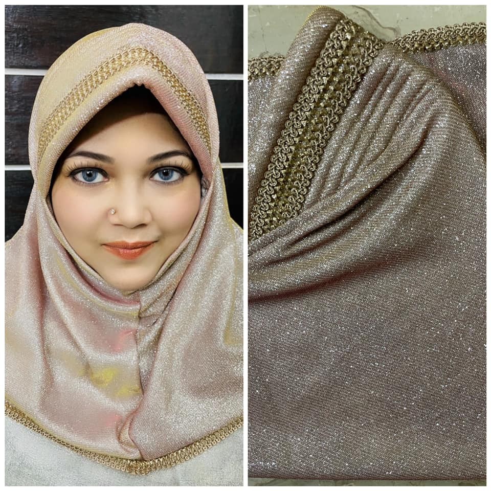 Short Party Hijab