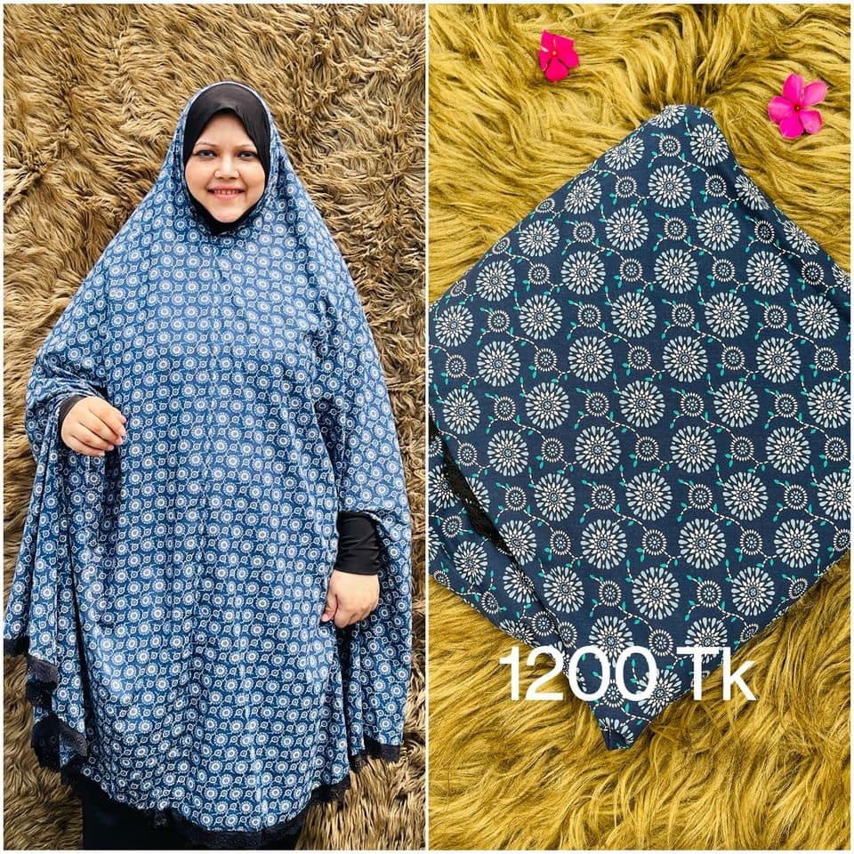 Long Cotton Salat Khimar