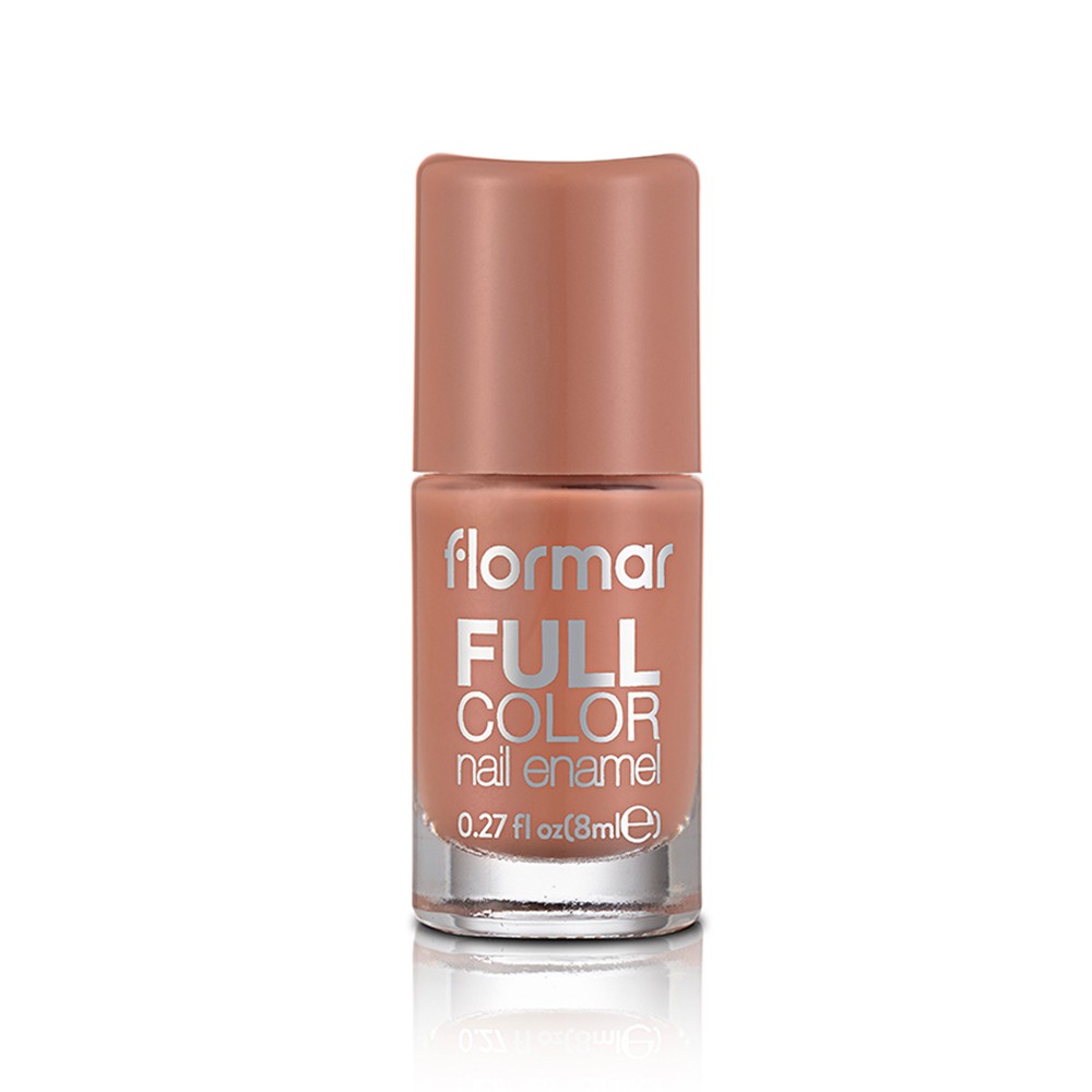 Full Color N/Enamel Flormar# FC45: Peach Sparkles