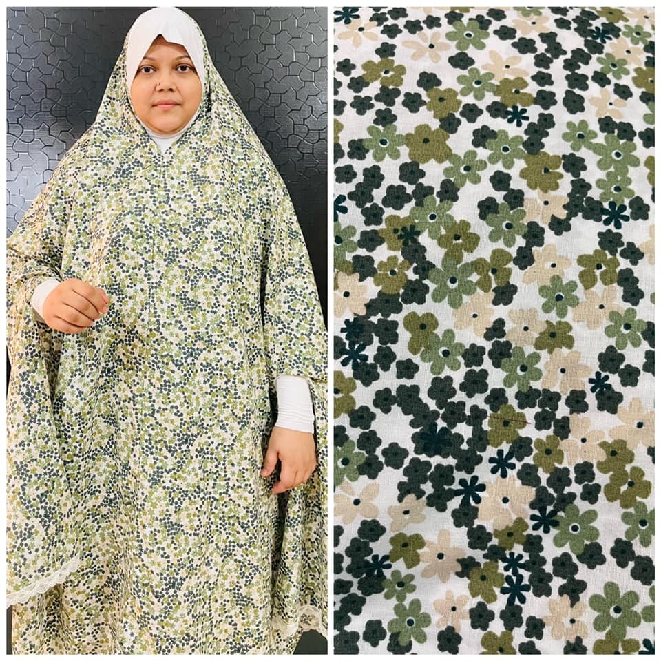 Long Cotton Salat Khimar