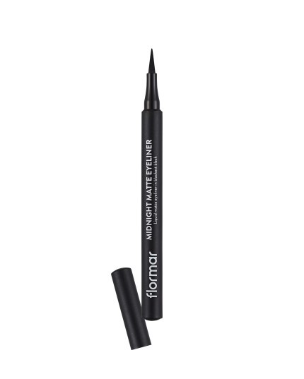 Midnight Matte Eyeliner Flormar# 01: Blackest Black