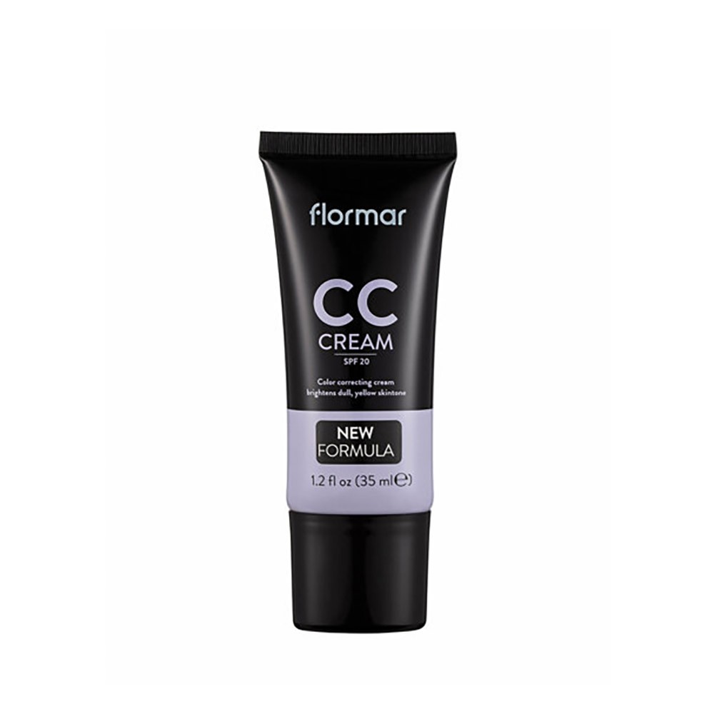 CC Cream SPF20 Flormar# CC01: Brightens dull, yellow skintone