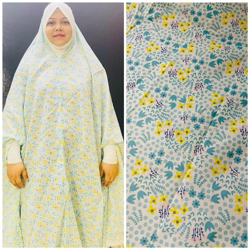 Long Cotton Salat Khimar