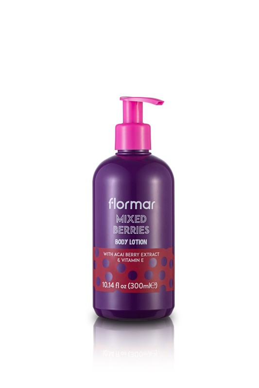 Body Lotion 300ML Flormar: Mixed Berries