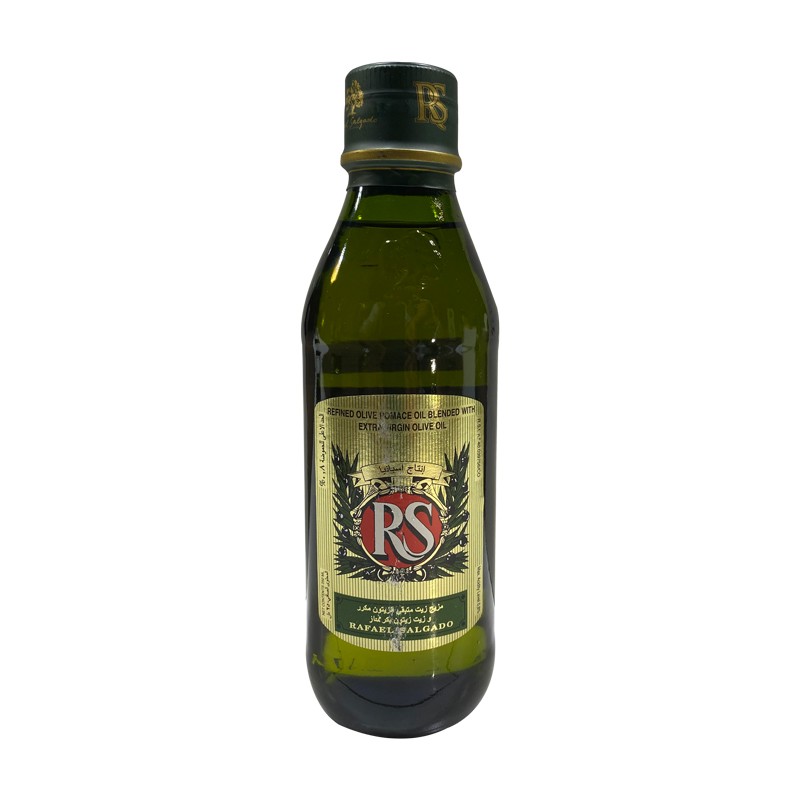 RS Olive Oil Pomace: 250ML Glass Bottle