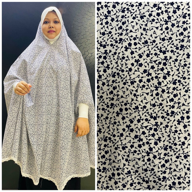 Long Cotton Salat Khimar