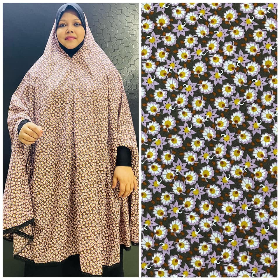 Long Cotton Salat Khimar
