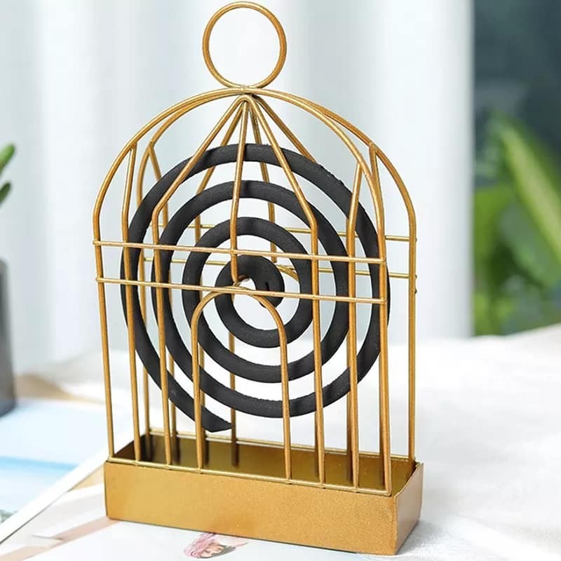 Bird Cage Mosquito Coil Holder
