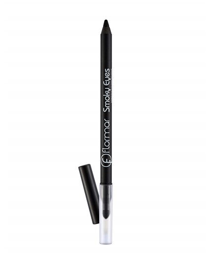 Smokey Eyes Waterproof Eyeliner Flormar: Carbon Black