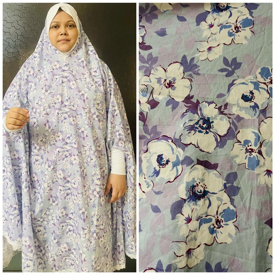 Long Cotton Salat Khimar