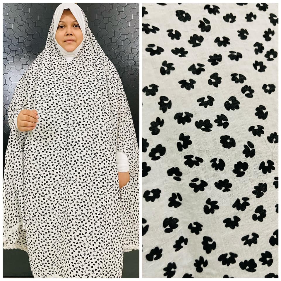 Long Cotton Salat Khimar