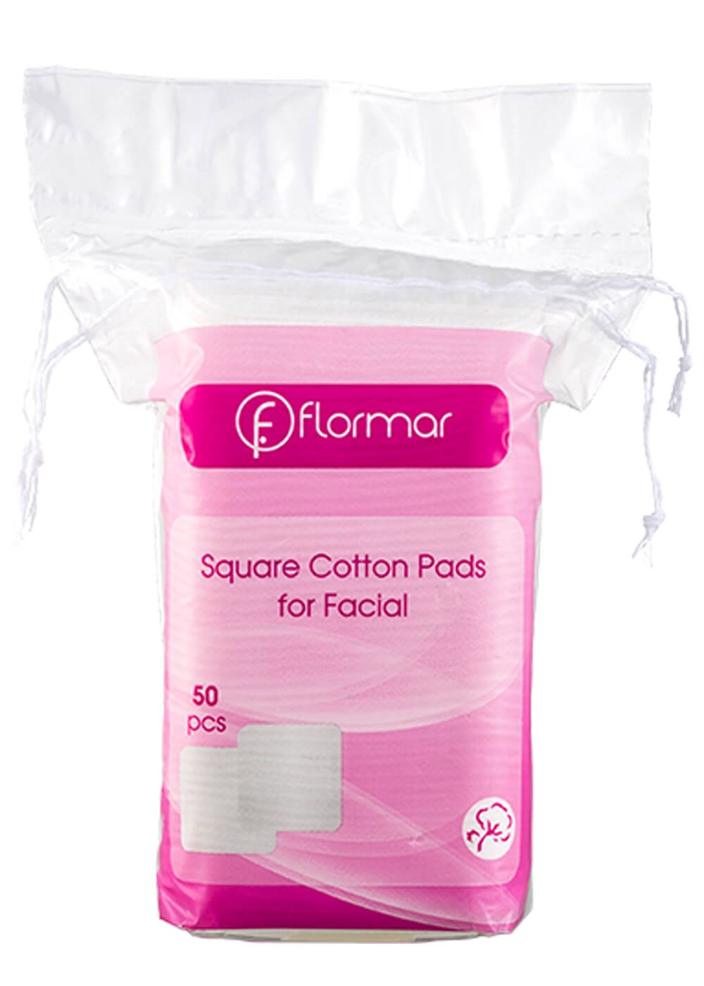 Cotton Pad for Facial Flormar: Square