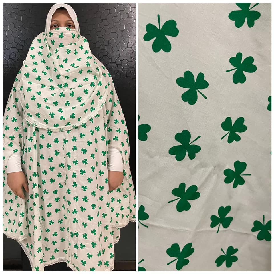 Long Cotton Khimar (Niqab)