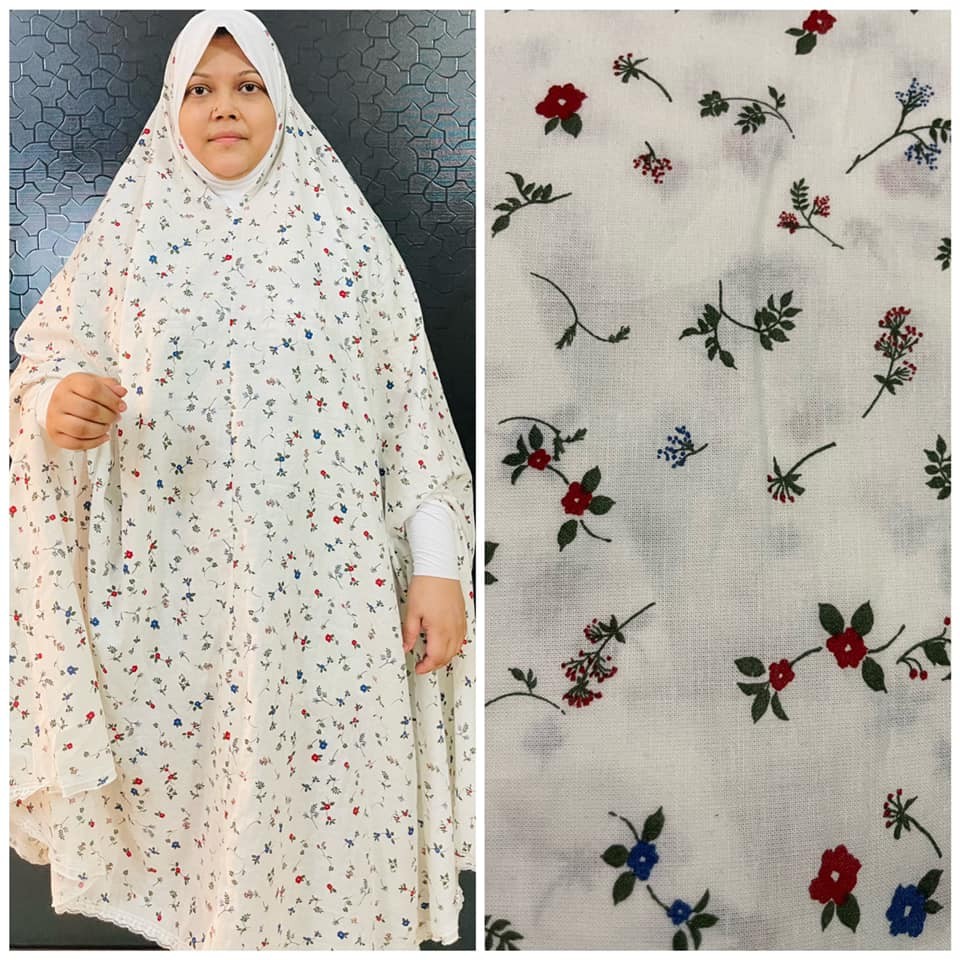 Long Cotton Salat Khimar