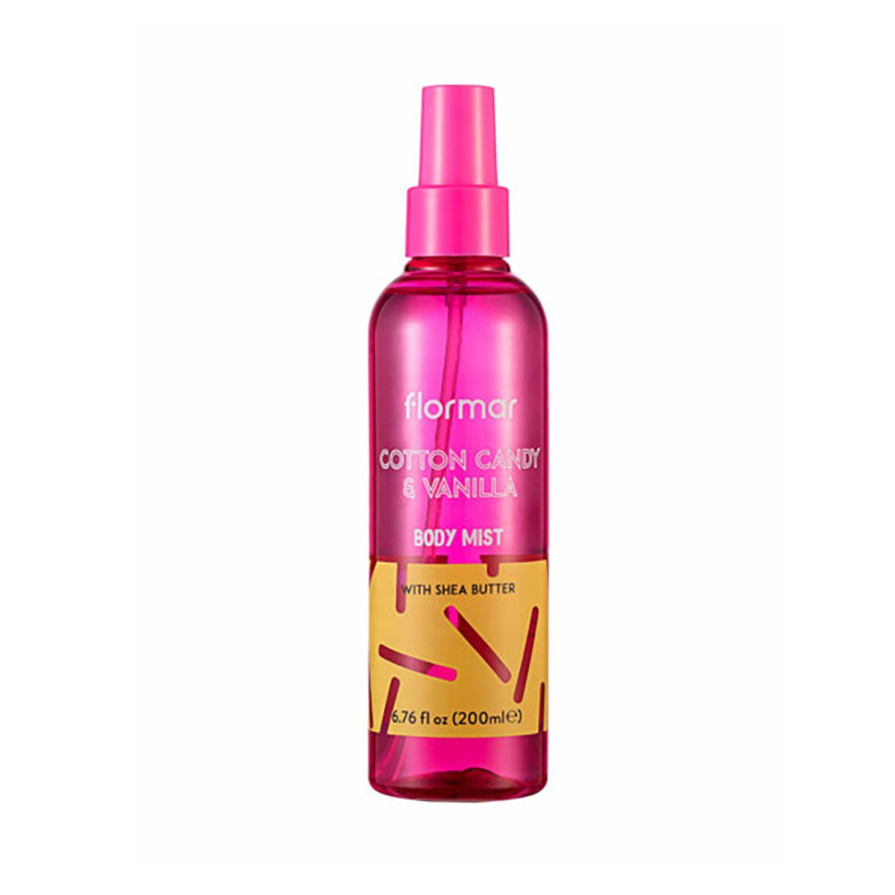 Body Mist 200ML Flormar: Cotton Candy & Van