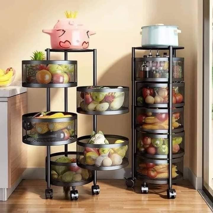 Rotating Vegetable Rack