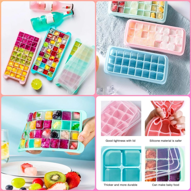 24/36 Girds Silicon Ice Tray