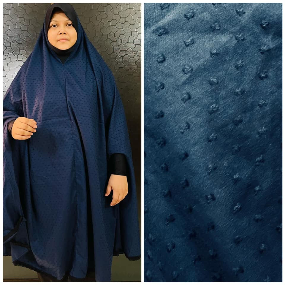Long Cotton Salat Khimar
