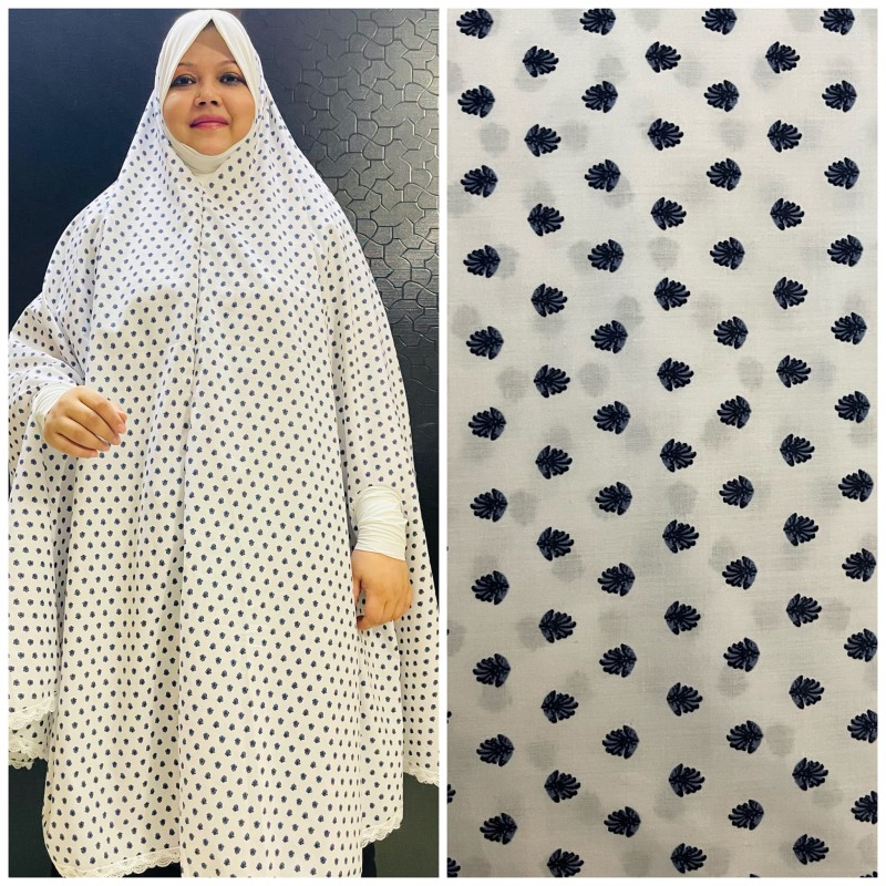Long Cotton Salat Khimar