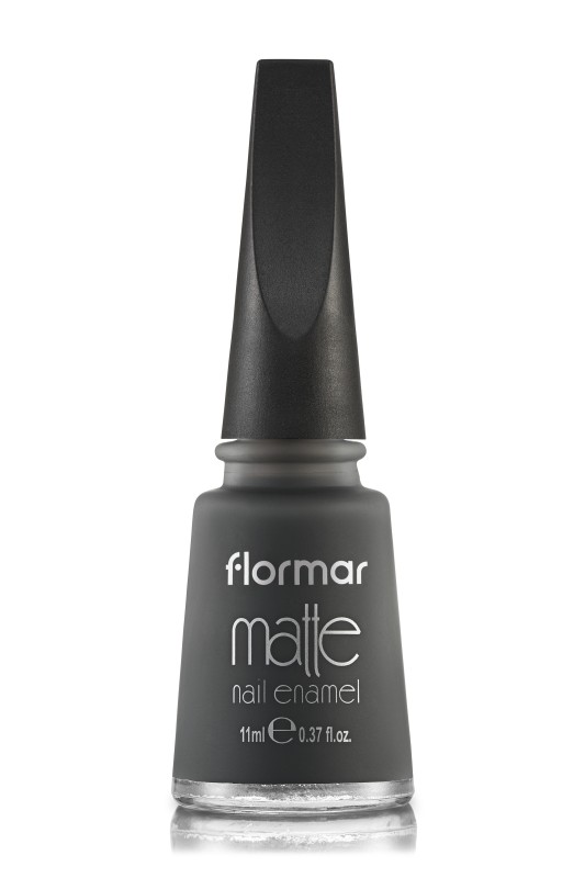 Matte Nail Enamel Flormar# M03: Elegant Grey