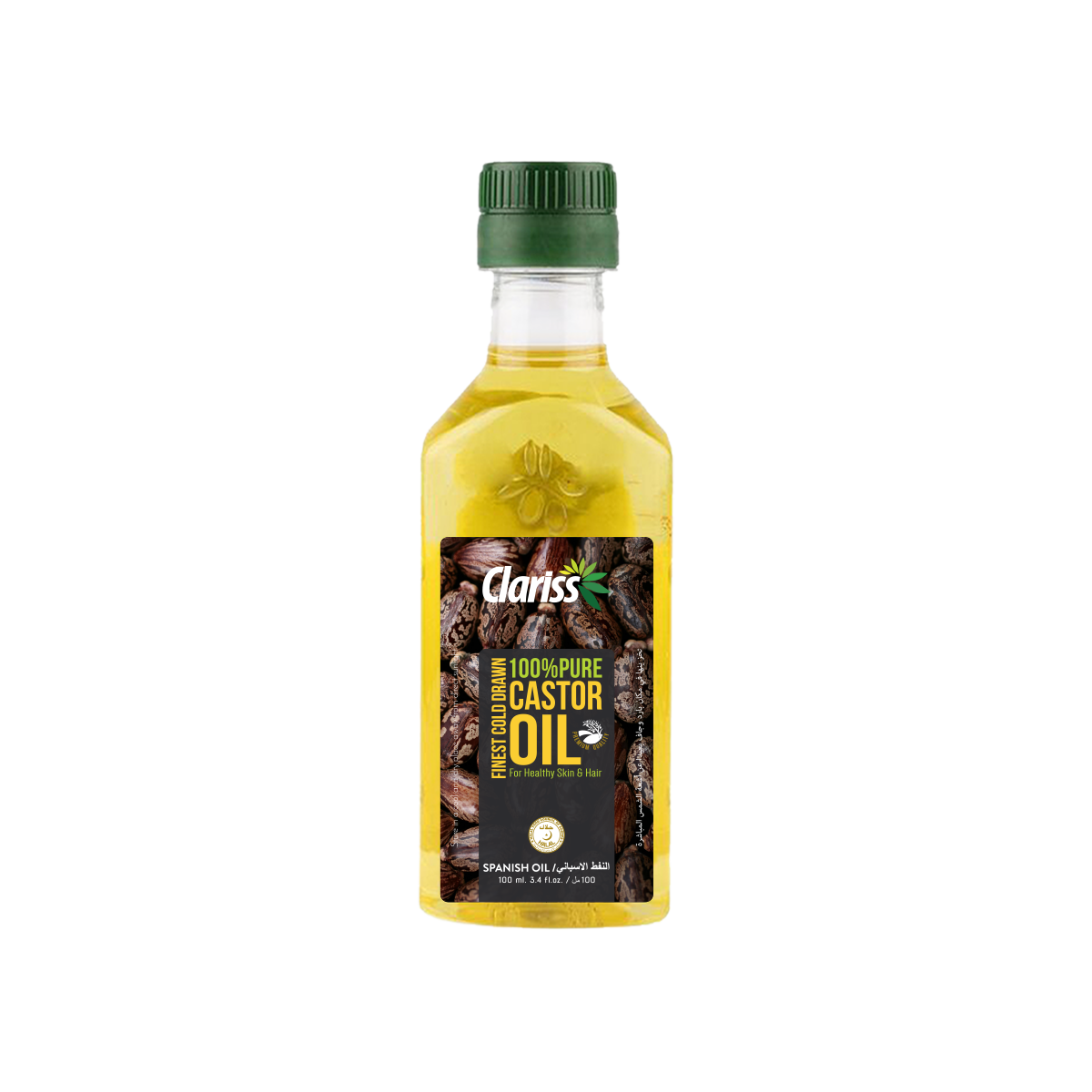 Clariss Castor Oil: 100ML Pet Bottle