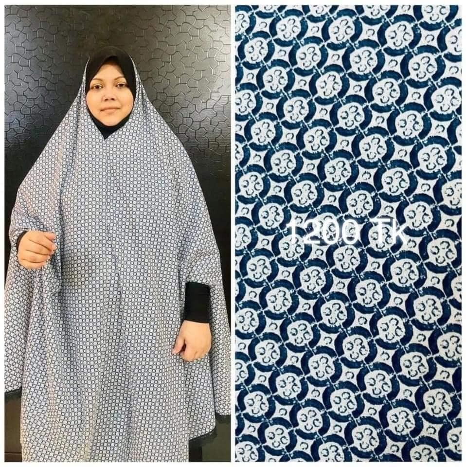 Long Cotton Salat Khimar