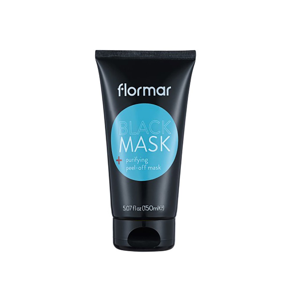 Black Mask 150ML Flormar: Purifying Peel-Off Mask