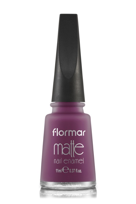 Matte Nail Enamel Flormar# M10: Extreme Grape
