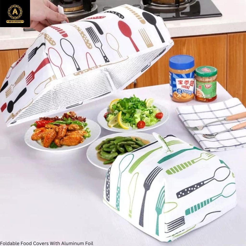 Foldable Food Covers With Aluminum Foil