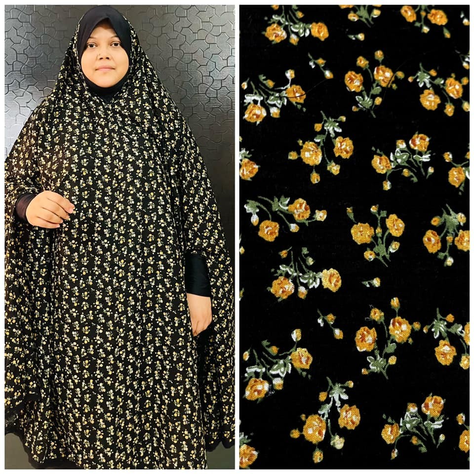 Long Cotton Salat Khimar