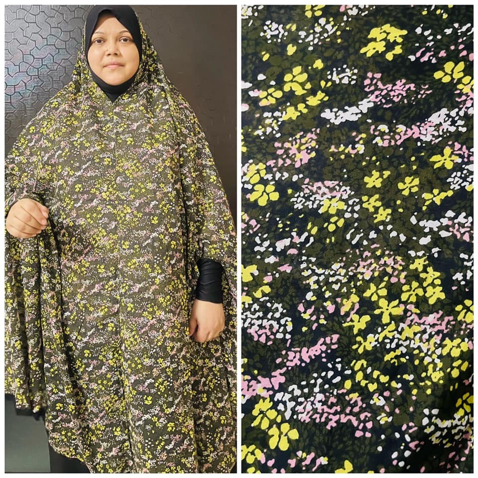 Long Cotton Salat Khimar