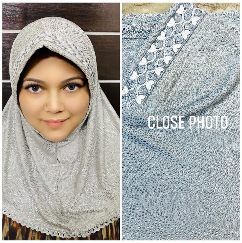 Short Party Hijab