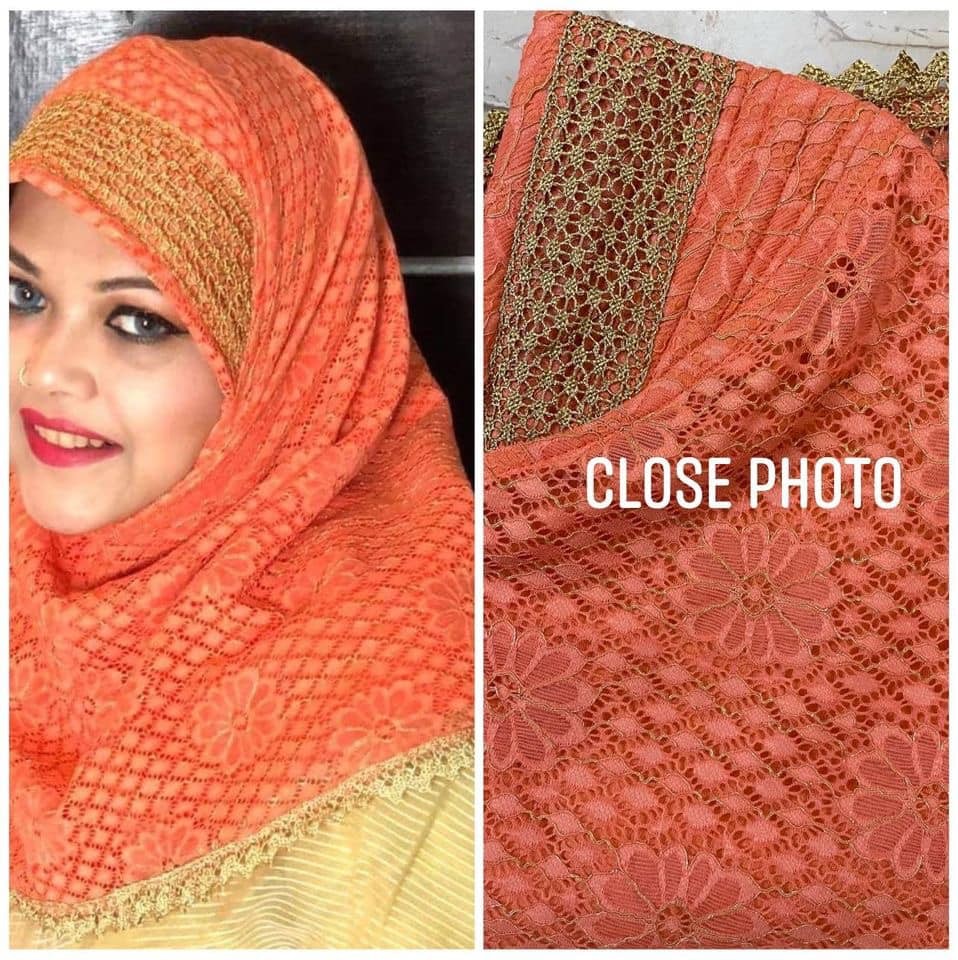 Short Party Hijab